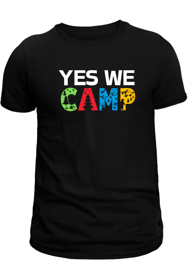T-Shirt "Yes we camp 2"